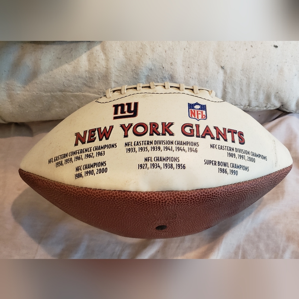 NY Giants Collectible Football
